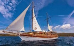 Gulet - Jachty żaglowe, Jachty czarter Chorwacja