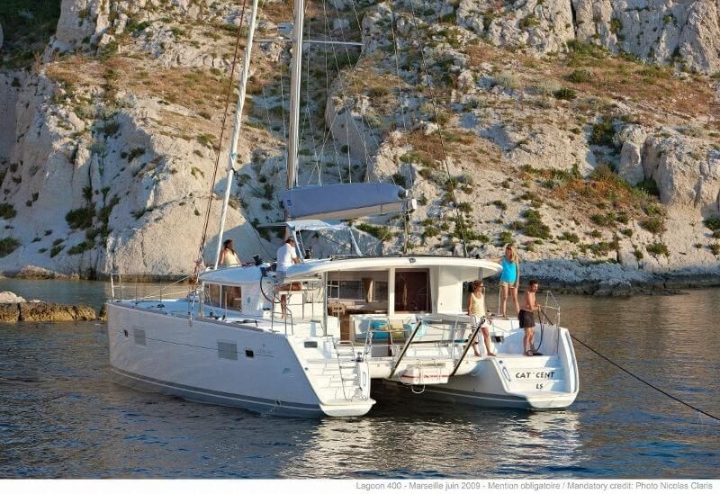Lagoon 400 S2 sailing Dalmatia